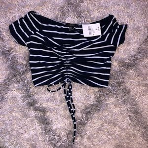 Forever 21 size small rubbed off the shoulder top